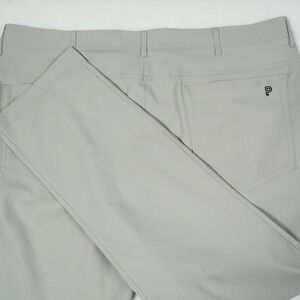 Public Rec Men's All Day Pants Light Gray Chino Actual Size 40x30 Stretch